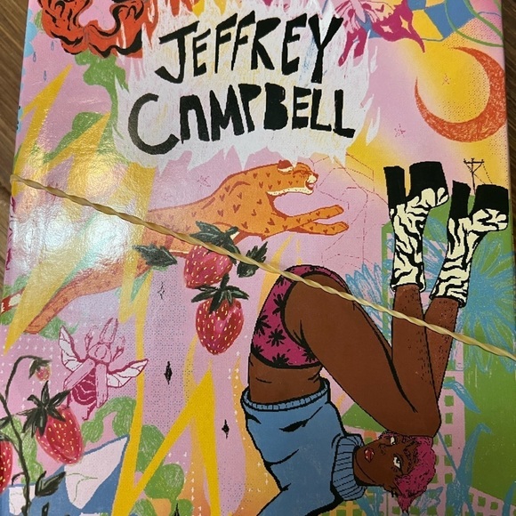 🆕Jeffrey Campbell Mary Jane Chunky Sole Platform Pump::Beige Box Khaki::NIB:: - Picture 6 of 10